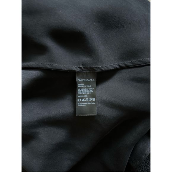 Zimmermann Silk Wrap Mini Dress - Picture 11 of 12